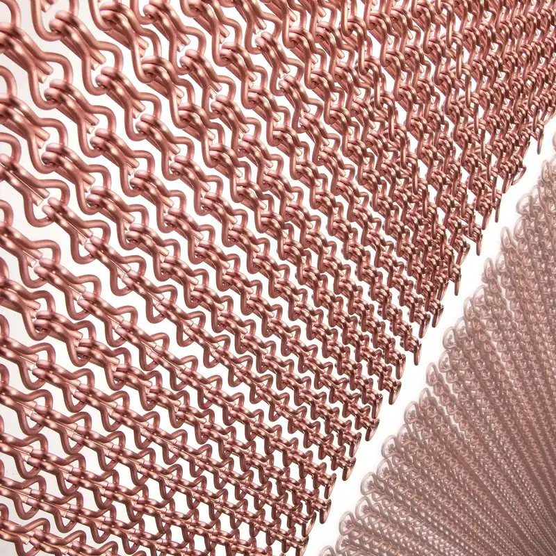 Vertical Hanging Screen Chain Link Mesh Curtains Ideal For Kitchen