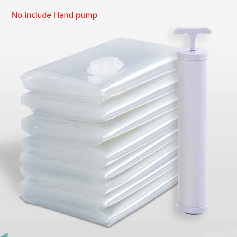 

PET Plastic Vacuum Compression Storage Bag Dustproof and Pumping for storage Clothes Shoes Quilts Dolls and Various Supplies
