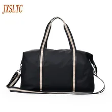 JXSLTC большие вместительные нейлоновые дорожные сумки большая сумка в полоску мужская сумка через плечо Повседневная Мужская Ручная багажная дорожная сумка