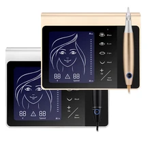 Третье поколение многофункциональная ручка для тату, набор для губ микроблейдинг бровей Перманентный ручка для тату, макияжа пистолет Управление комплект