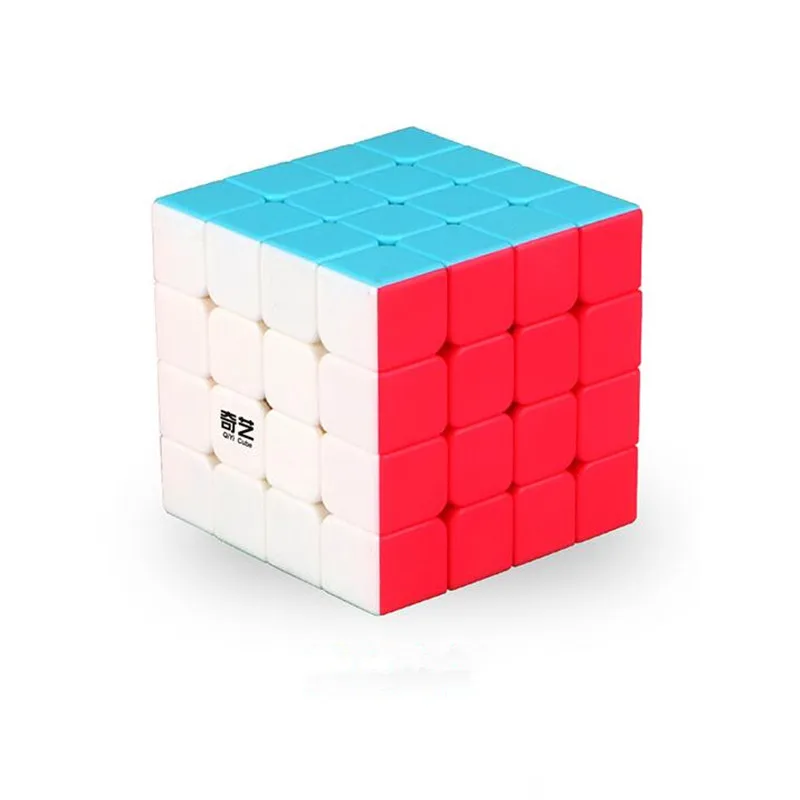 1Pcs 4x4x4 Puzzle Magic Cube 62 mm Speed Sticker Less Educational Anti Stress Reliever Cubes Toys