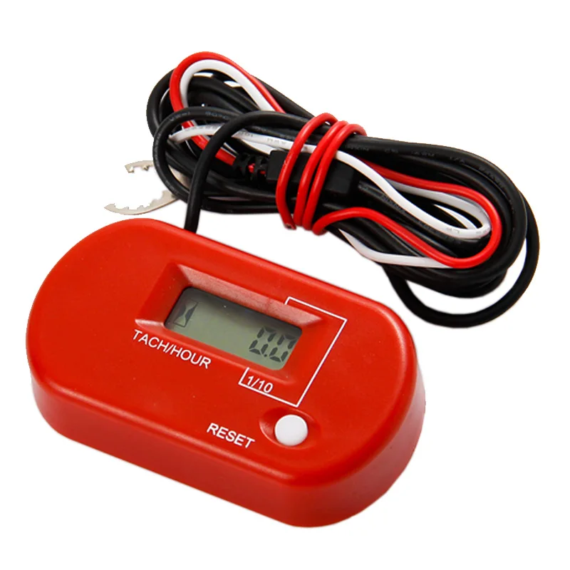 Resettable Running Hour Meter Tachometer Installantion for Outboard