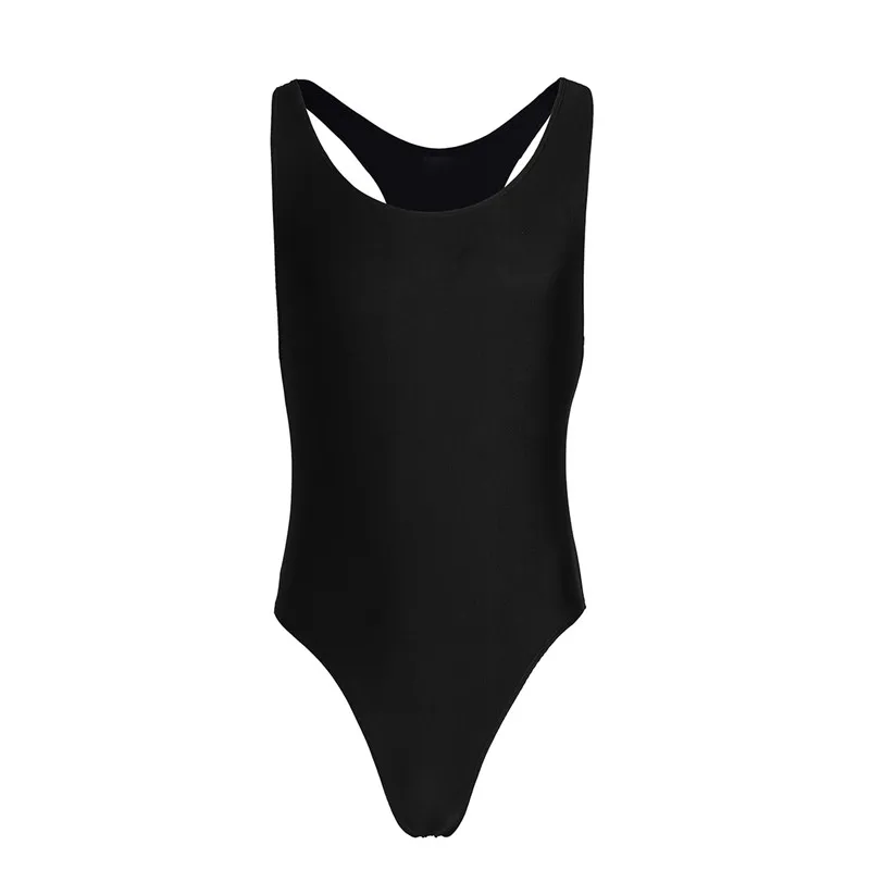 collant terno de natação banho singlet masculino
