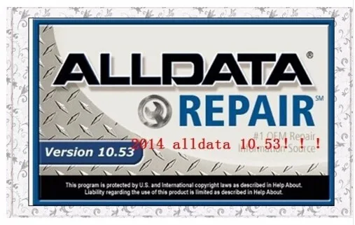 Новейшее программное обеспечение для ремонта автомобиля alldata 10,53+ mitchell по требованию 750g жесткий диск