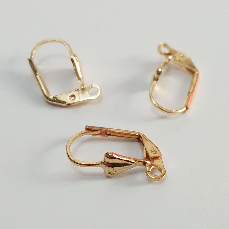 Wholesale free ship 400pcs silver plated earring clasps 16x10mm Wholesale free ship 400pcs silver plated earring clasps 16x10mm