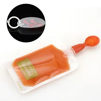 

2 Pcs/bag Baby Spoon Food Preservation Packaging Bag Sealing Device Child Feeding Device Kitchen Dispensing Bag Supplies CORB
