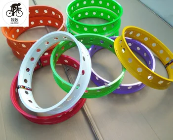

Kalosse Snow bicycle parts 36 Holes DIY colors wheel rims Adluts Fat bike wheels 80mm width 20*4.0 tires ,
