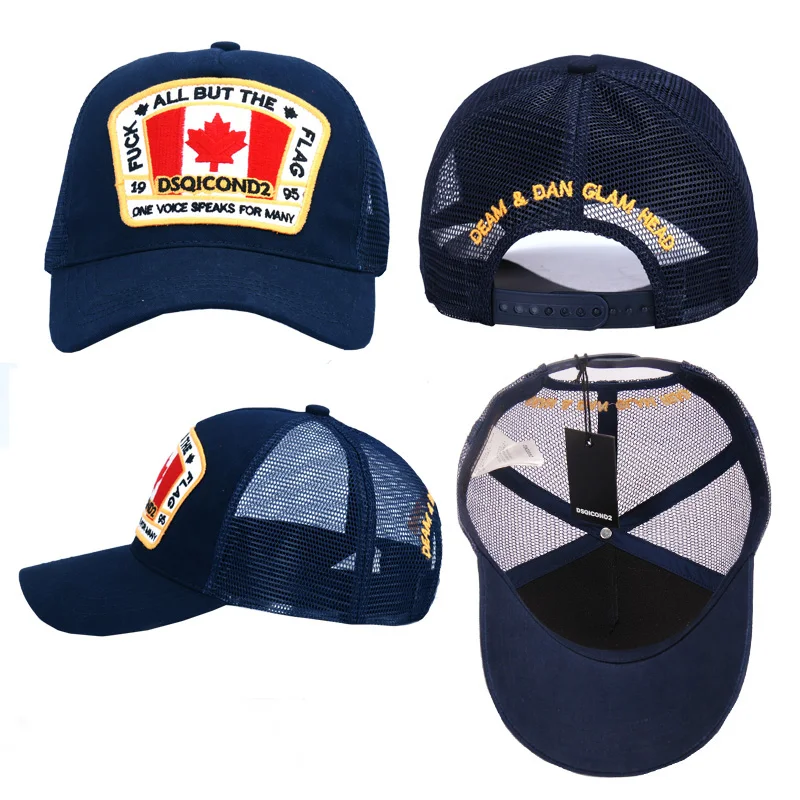 DSQICOND2 Snapback бейсболки для мужчин и женщин мужские DSQ бейсбольные кепки Планас хип