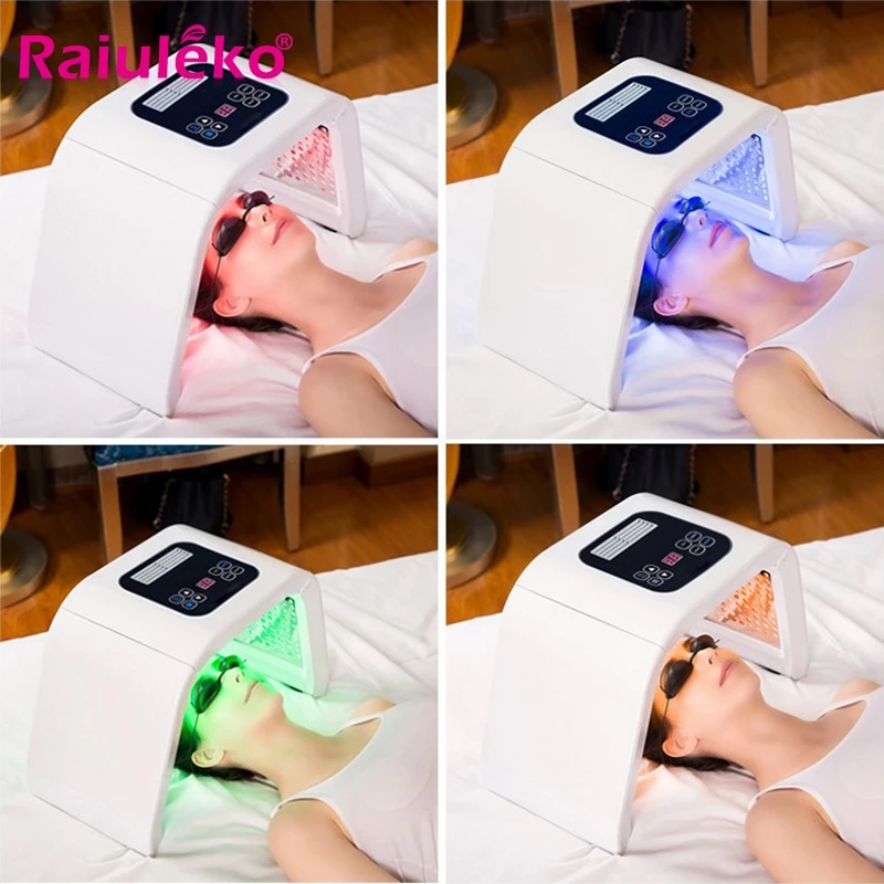  Professional 7 Colors PDF Led Mask Facial Light Therapy Skin Rejuvenation Device Acne Remover Anti- - 33052410612