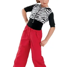 Ограниченное по времени предложение ацетат трико Профессиональный Джаз латинский танец платье для женщин для девочек платье балет для детей