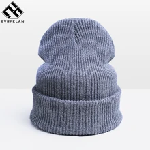 Горячая Распродажа, модная теплая зимняя женская шапка унисекс, Skullies Beanies, мужская шапка, кепка, женские шапочки, шапка, Прямая поставка