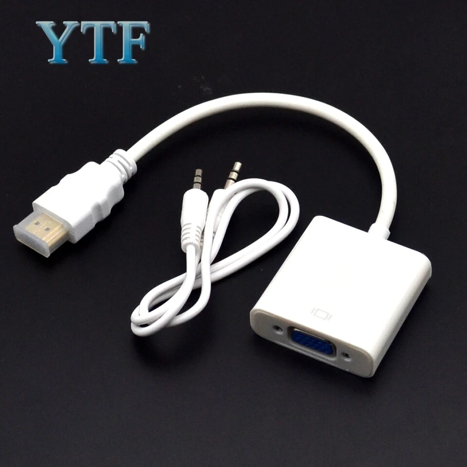 

Micro HDMI Male Turn VGA Mother Adapter cable Raspberry Pi Display Converter