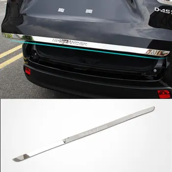 

CAR TRUNK BOOT DOOR TRIM STICKER EXTERIOR FOR TOYOTA HIGHLANDER 2015 2016 2017 ACCESSORIES CAR-STYLING