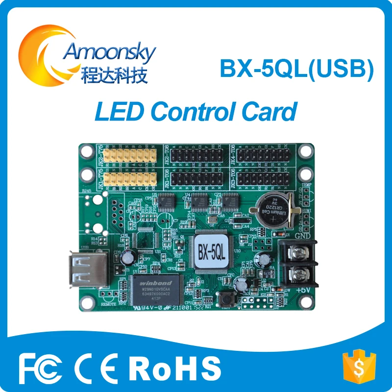 

Low Price Bx-5QL Led Control Card For Led Sign Module