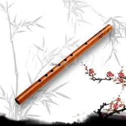 Традиционный 6 отверстий Бамбуковые флейты кларнет Студент музыкальный инструмент древесины Цвет