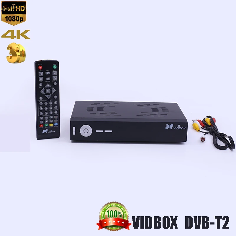 VIDBOX HD Digital DVB T2 Support MPEG4 Format digital tv box original