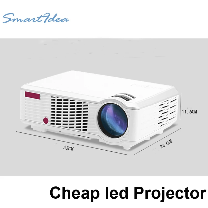 2016 low cost LED home theatre projector full hd lcd beamer support 1080P 3d game video cinema
