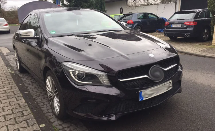 2 шт серебро ABS хром вид сбоку Сменные зеркала крышки для Benz серии