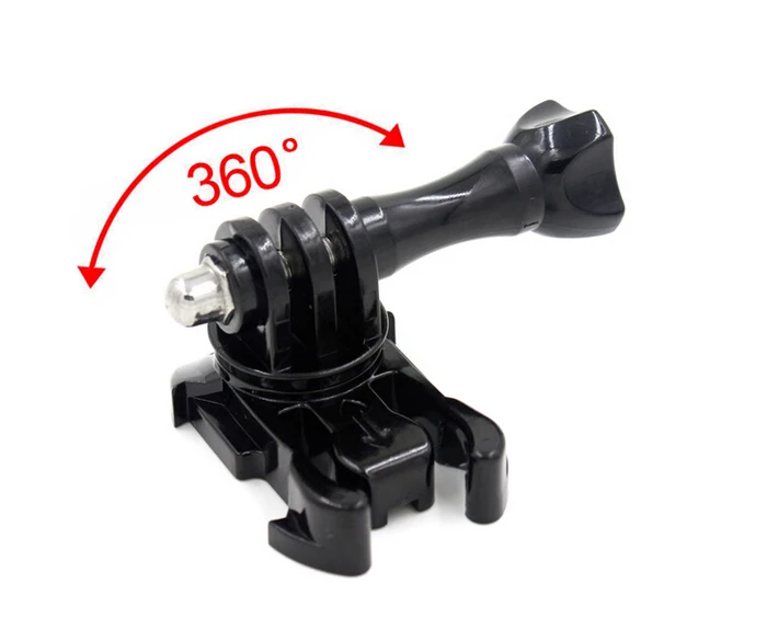 

360 Degree Rotation Swivel Quick Release Buckle Base Mount Adapter + Screw For Gopro Hero 5 4 3+ 3 2 SJCAM