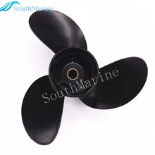 Лодочный мотор Алюминий пропеллер 8,5x9 для Tohatsu/Nissan 2-х тактный 4-тактный 8HP 9.8HP лодочный мотор 8,5x9 шаг 12 позвоночника
