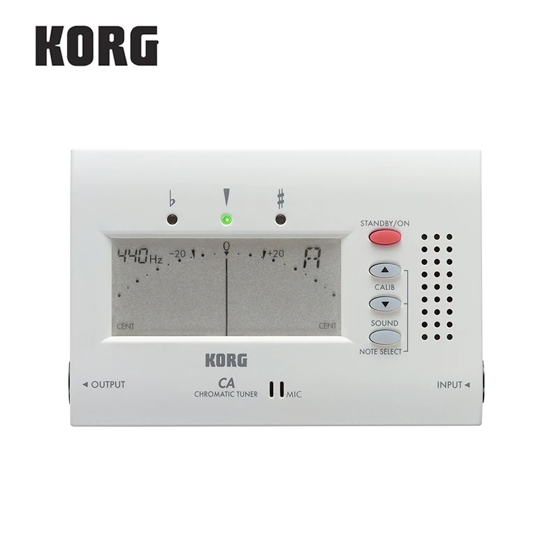 Большой дисплей KORG CA2 CA50 автоматический хроматический тюнер