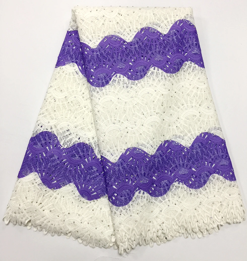 

wholesale Nigerian cord lace fabric 2017 latest AfricanTulle Mesh lace beaded lace fabric for Nigerian Party dresses lace