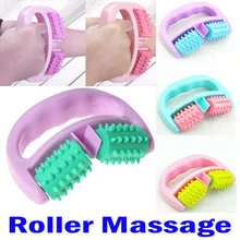 Full Body embossing roller massage Cellulite Control Roller Massager Thigh Body Slimming Health Beauty Hand-held Wheel Home Use