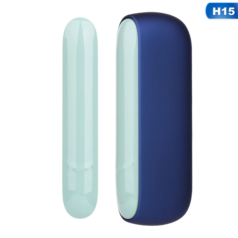 Стиль черный красный синий фиолетовый боковая крышка Магнитная дверная крышка аксессуары для электронной сигареты сменный Внешний чехол для IQOS 3,0 - Цвет: H15