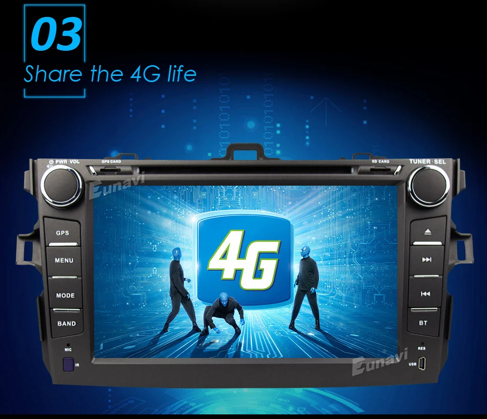 Flash Deal Octa core 2 din Android 8.1 car dvd radio player stereo gps for Toyota Corolla 2007 2008 2009 2010 2011 2G RAM capacitive screen 3