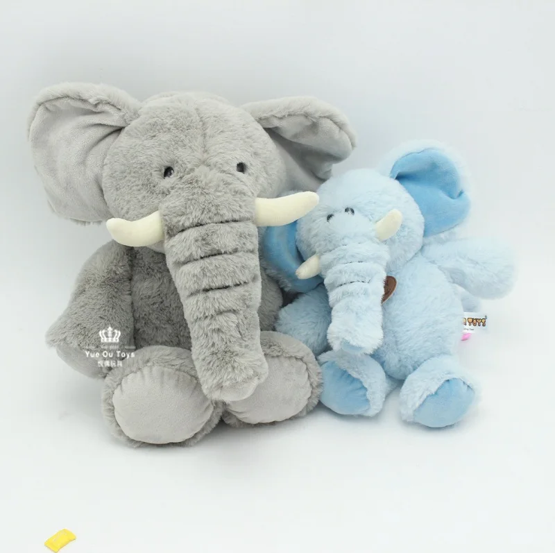 Big Size Plush Elephant Toy Baby Sleeping Back Cushion Soft Stuffed