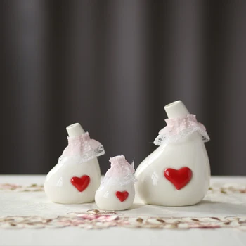 

Small fresh and simple hydroponic home decoration ceramic small vase arrangement creative living room decoration Table Decor