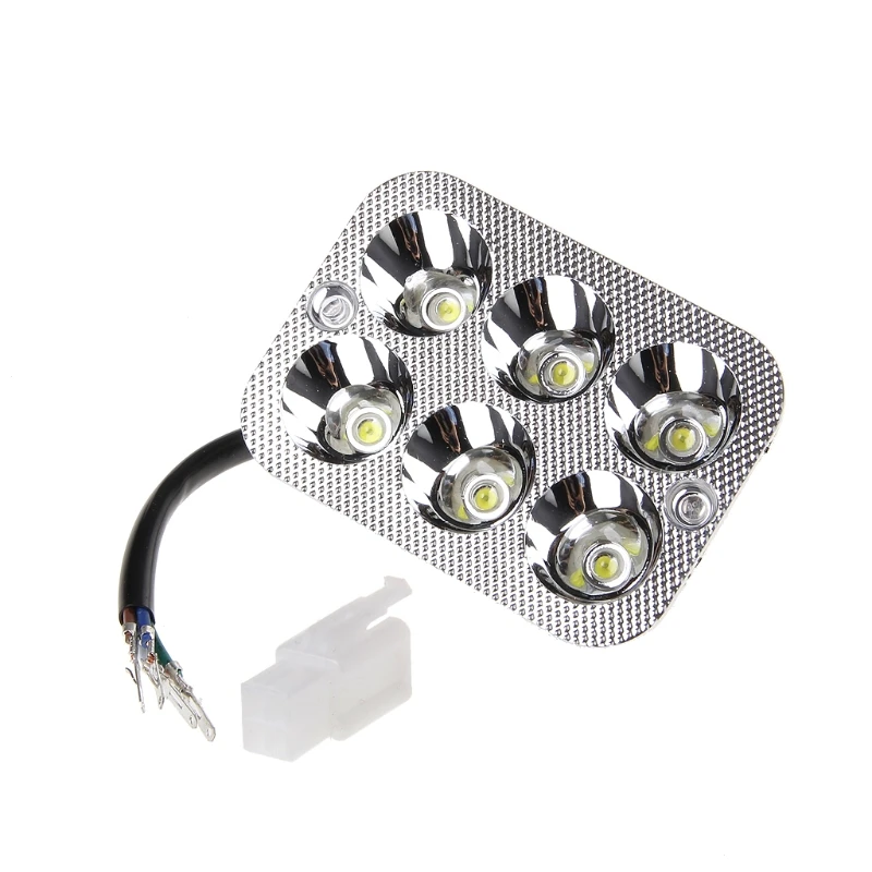

HNGCHOIGE DC12-85V Motorcycle LED Headlight Far Near Light Electric Car Built-in Spotlight
