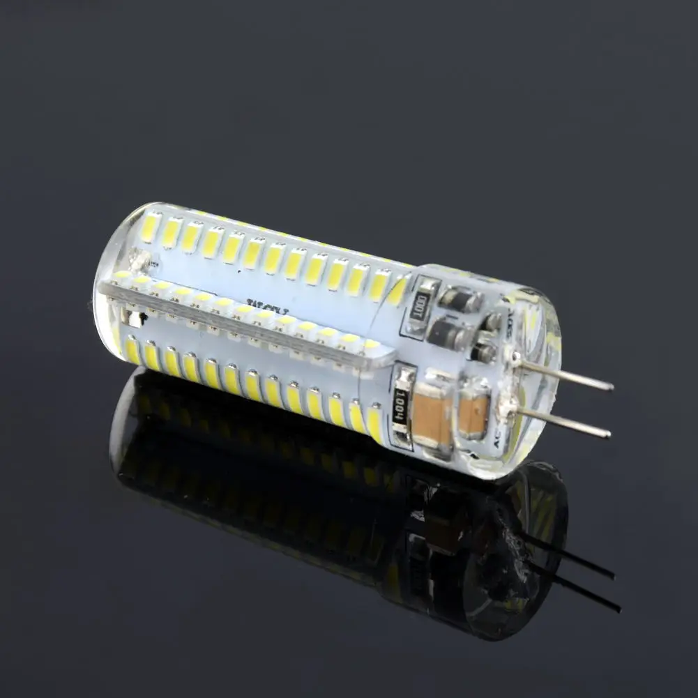 3W 3,5 W 5W 6W 7W 8W 9W SMD3014 G4 светодиодный светильник DC силиконовые лампы 24/32/48/57/64/72/81/104 светодиодный s заменить 10W 30W 50W галогенный светильник