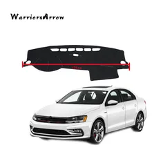 WarriorsArrow накладка на приборную панель, коврик для приборной панели, коврик для приборной панели, защита от солнца, накладка на приборную панель, ковер для VW Jetta Vento MK6 2011