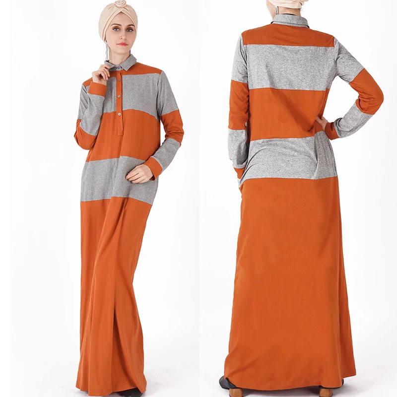 

Casual Kaftan Abaya Dubai Islam Hijab Muslim Dress Abayas For Women Jilbab Caftan Robe Tesettur Elbise Turkish Islamic Clothing