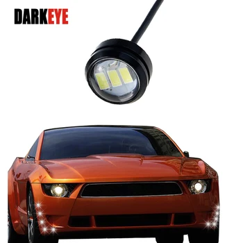 

1PCS Car Styling 3SMD 5630 LED Car DRL Eagle Eye light Waterproof Parking Lamp Tail lights Source Motorcycle modified