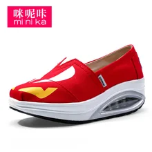 Женская уличная прогулочная обувь; женские дышащие спортивные кроссовки; женские слипоны; увеличивающие рост кроссовки с амортизацией; AA50014