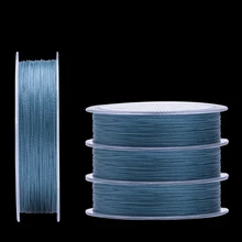 Высокое качество 4 нити PE рыболовная леска 100 м сильная прочность антиукус износостойкая рыболовная приманка sub line 2 шт./партия