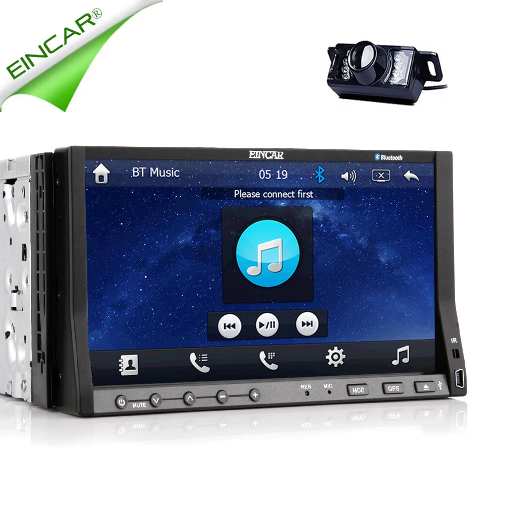 Best Music Radio 8GB GPS Map MP3 PC Logo Car DVD Player AMP SD 2 Din Autoradio Receiver Stereo In Deck Navigator CD 2