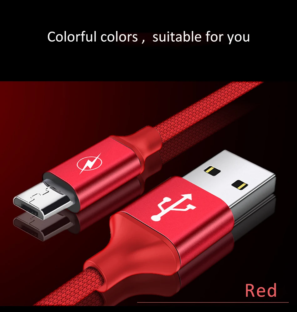  Micro USB Fast Charging&Sync Data Cable Andriod For Samsung S6 Xiaomi Redmi Note 4 4X Phone Short Charger Cables 0 (8)
