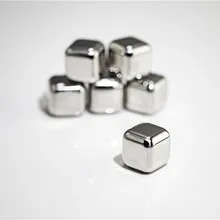 1 шт. из нержавеющей стали Wisky шампанское кубики льда камни охладитель пива, вина камни держатель охладитель инструменты для КТВ домашнего использования