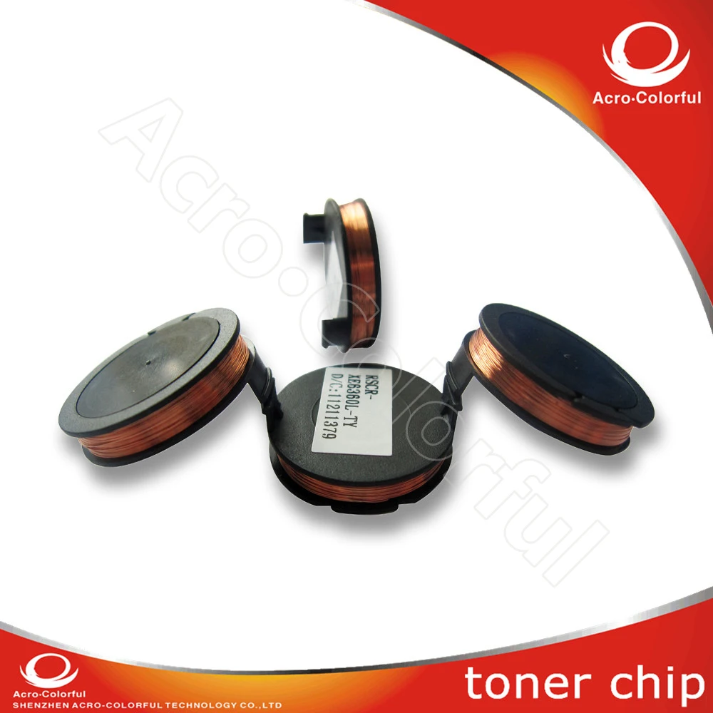 

Refilled laser printer cartridge 106R01214~106R01217 reset for xerox phaser 6360 toner chip