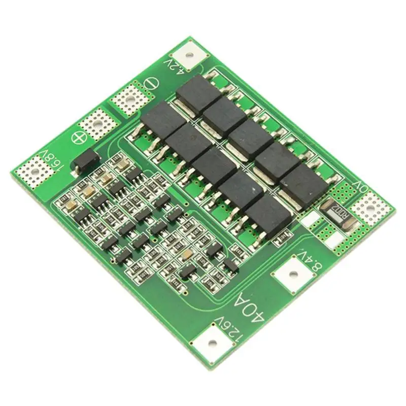 4S 40A Li-ion Lithium Battery Protection Board 18650 Charger PCB BMS For Drill Motor 14.8V 16.8V Enhance Diy Lipo Cell Module