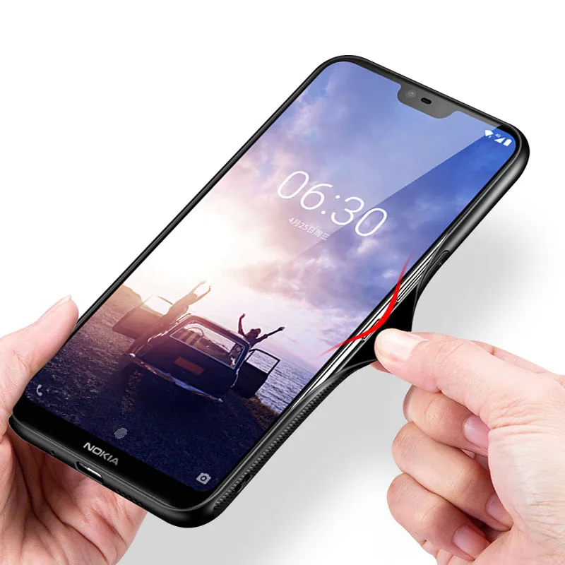 Чехол для Huawei Honor 6X мягкий чехол телефона защитный 6 X PC + силиконовые чехлы задняя