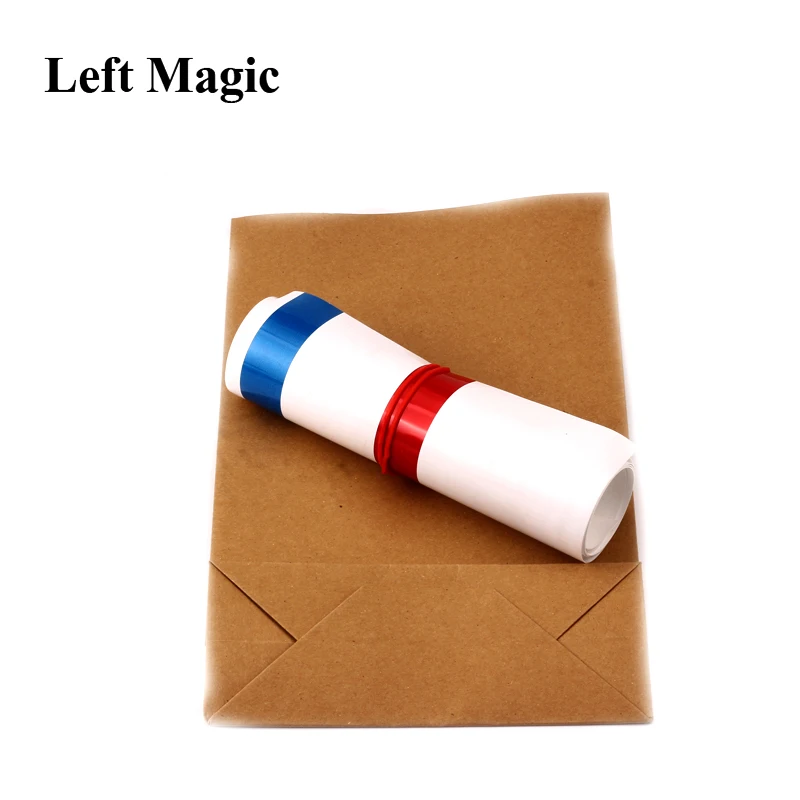 Pajita grande de 1,25 m trucos de magia, Pajita de bolsa vacía, accesorios mágicos para escenario, accesorios de trucos, ilusión, juguetes para comedia|toy family|straw braidstraw rice - AliExpress