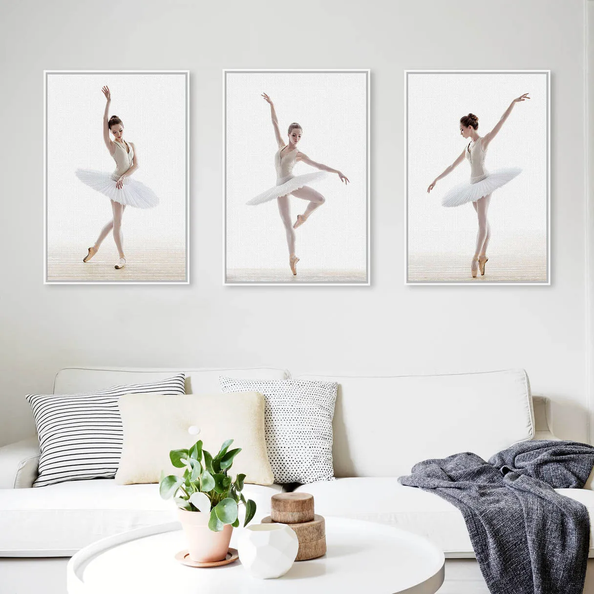 Wall Art Gift Ballet Dancer ART PRINT Ballerina illustration Home Decor 