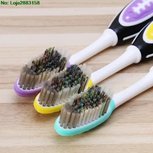 1 шт. Жесткая Щетина зубная щетка для мужчин зубная щетка уход за полостью рта для устранения дыма пятен