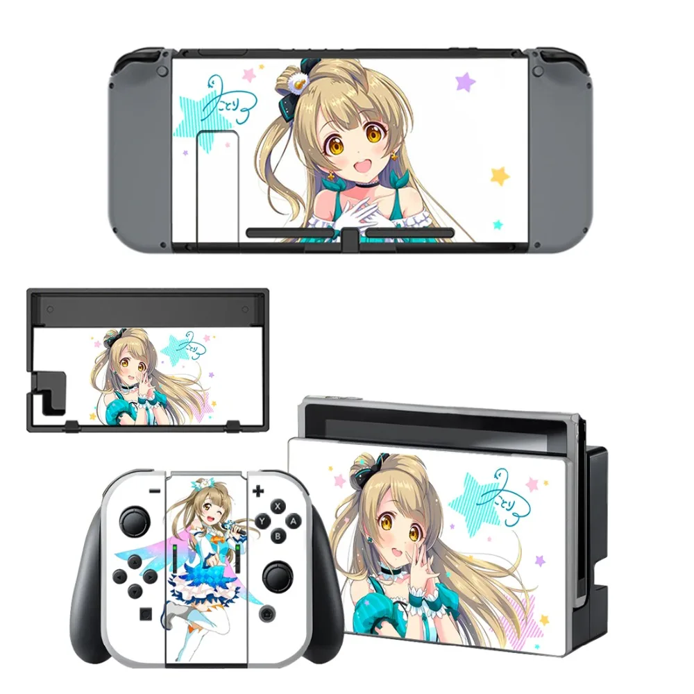 Hatsune Miku nintendo switch, накладка на кожный переключатель для nintendo Switch NS, контроллер Joy-con