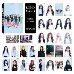 Youpop KPOP LOONA бабочка альбом ломо карты K-POP Новая Мода Self Made бумага Фотокарта LK627