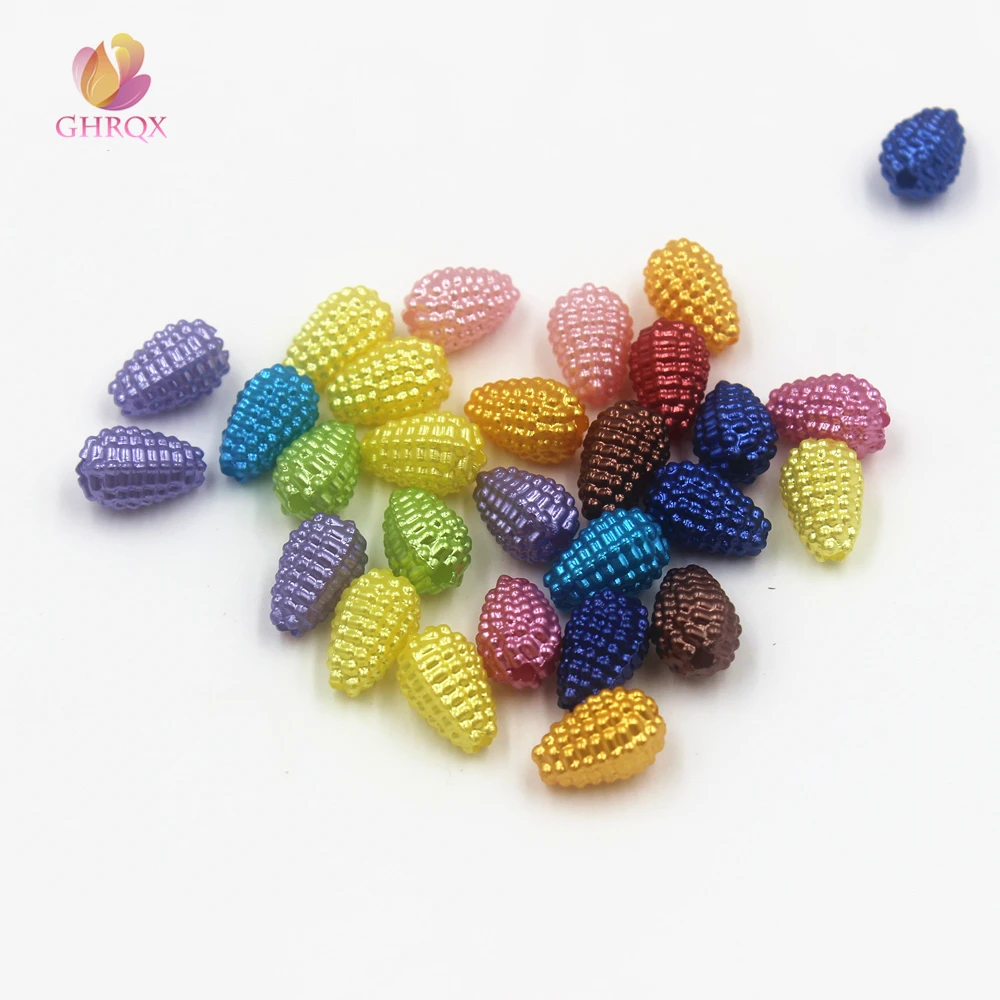Corn beads 14*9 Droplets beads ABS imitation pearls DIY Beads Jewelry